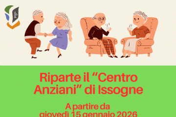 Riapertura Centro Anziani - anno 2026