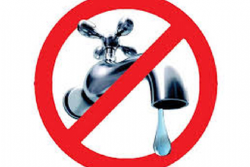 Avviso di interruzione idrica