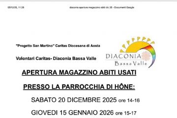 Apertura magazzino abiti usati